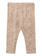 Jersey Leggings Jules Bottoms Leggings Beige Wheat