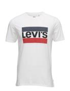 Sportswear Logo Graphic 84 Spo Tops T-shirts Short-sleeved White Levi'...