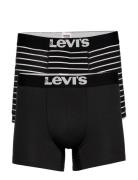 Levis Men Vintg Stripe Yd Boxer Brief 2P Boksershorts Black Levi's®