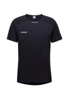 Aenergy Fl T-Shirt Men Sport T-shirts Short-sleeved Black Mammut