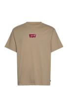 Lse_Vintage Fit Gr Tee Lse_Bat Tops T-shirts Short-sleeved Beige Levi'...