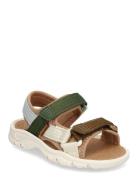 Bisgaard Nico Shoes Summer Shoes Sandals Green Bisgaard