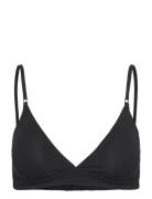 Bra Soft Bra Carin Cotton Lingerie Bras & Tops Soft Bras Bralette Blac...