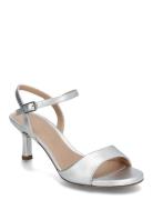 Nahia_Lmt Sandal Med Hæl Silver UNISA