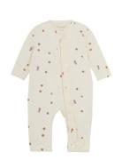 Nightsuit Pyjamas Sie Jumpsuit Beige Fixoni