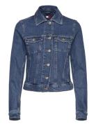 Vivianne Skn Jacket Ext Bi8130 Dongerijakke Denimjakke Blue Tommy Jean...