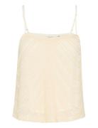Gzglira Top Tops Blouses Sleeveless Beige Gestuz