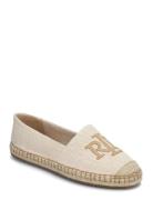 Cameryn Cross-Dyed Canvas Espadrille Sandaler Espadrilles Lave Cream L...