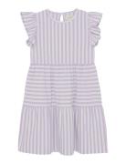 Dress Ss Stripe Dresses & Skirts Dresses Casual Dresses Sleeveless Cas...