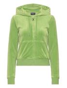 Robertson Hoodie Tops Sweat-shirts & Hoodies Hoodies Green Juicy Coutu...