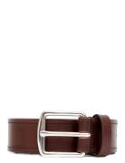 Bjarka Accessories Belts Classic Belts Brown Tiger Of Sweden