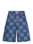 Maridenim Marssi Jäkälä Bottoms Shorts Denim Shorts Blue Marimekko