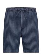 Akjan Indigo Shorts Bottoms Shorts Casual Navy Anerkjendt