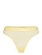 Mesh Thong Stringtruse Undertøy Yellow Organic Basics