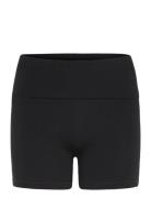 Flex Foldover Shorts Shorts Black Organic Basics
