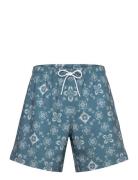Anf Mens Swim Bottoms Shorts Casual Blue Abercrombie & Fitch