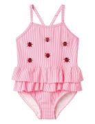 Nmfzammer Swimsuit Badedrakt Badetøy Pink Name It