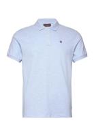 New Piqué Designers Polos Short-sleeved Blue Morris