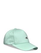 Shield Cotton Twill Cap Accessories Headwear Caps Green GANT