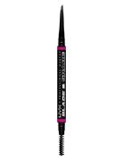 Nyx Professional Makeup Blade & Shade Brynpenna 12 Black 0,1 G Øyebryn...