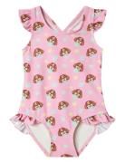 Nmfmaria Pawpatrol Swimsuit Cplg Badedrakt Badetøy Pink Name It