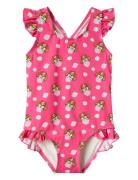 Nmfmaria Pawpatrol Swimsuit Cplg Badedrakt Badetøy Pink Name It