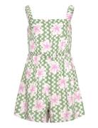 Playa Baby Printed Jumpsuit Green Roxy