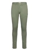 Slim Sunfaded Chinos Designers Trousers Chinos Green GANT