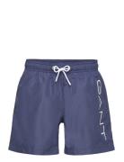 Logo Lightweight Swim Shorts Badeshorts Blue GANT