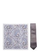 Tie & Pocket Square Slips Brown Amanda Christensen