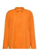Tony Blouse Tops T-shirts & Tops Long-sleeved Orange Fabienne Chapot