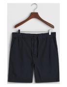 Reg Gmnt Dye Seersucker Shorts Bottoms Shorts Casual Navy GANT