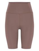 Compressive High-Rise Bike Shorts Bottoms Shorts Cycling Shorts Brown ...