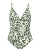 Lucca Swimsuit Badedrakt Badetøy Green Missya