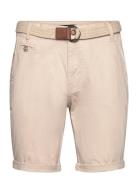 Inconor Bottoms Shorts Chinos Shorts Beige INDICODE