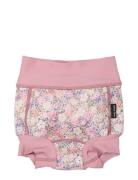 Swimsuit Recycled Aop Badedrakt Badetøy Pink Mikk-line