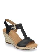 Wedge Sandal Sko Wedge Black Gabor