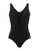 Swimsuit Jennifer Badedrakt Badetøy Black Damella Of Sweden