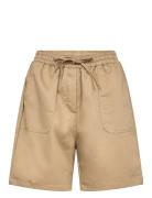 Sc-Akila Bottoms Shorts Casual Shorts Beige Soyaconcept