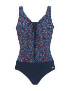 Swimsuit Badedrakt Badetøy Multi/patterned Damella Of Sweden