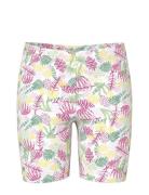 Nkfvivian Aop Short Legging Bottoms Shorts White Name It