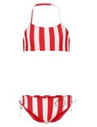 Kogholiday Rouching Bikini Set Acc Bikini Red Kids Only