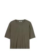 Short Sleeve Jersey, Jenen Tops T-shirts & Tops Short-sleeved Khaki Gr...