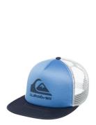 Classic Foam M&W Trucker Youth Accessories Headwear Caps Blue Quiksilv...