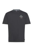 Relaxed-Fit Front And Back Artwork T-Shirt Tops T-shirts Short-sleeved...