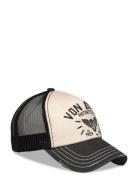 Crew2 Black - White Trucker Von Dutch Accessories Headwear Caps Black ...