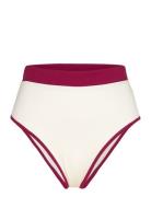 Madeira Bicolor Vivid Burgundy White Swimwear Swimwear Bikinis Bikini ...