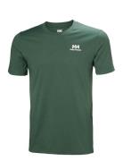 Nord Graphic T-Shirt Tops T-shirts Short-sleeved Green Helly Hansen