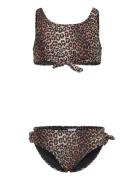 Kogbeach Knot Bikini Set Acc Bikini Brown Kids Only