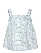 Top Tops T-shirts Sleeveless Blue United Colors Of Benetton